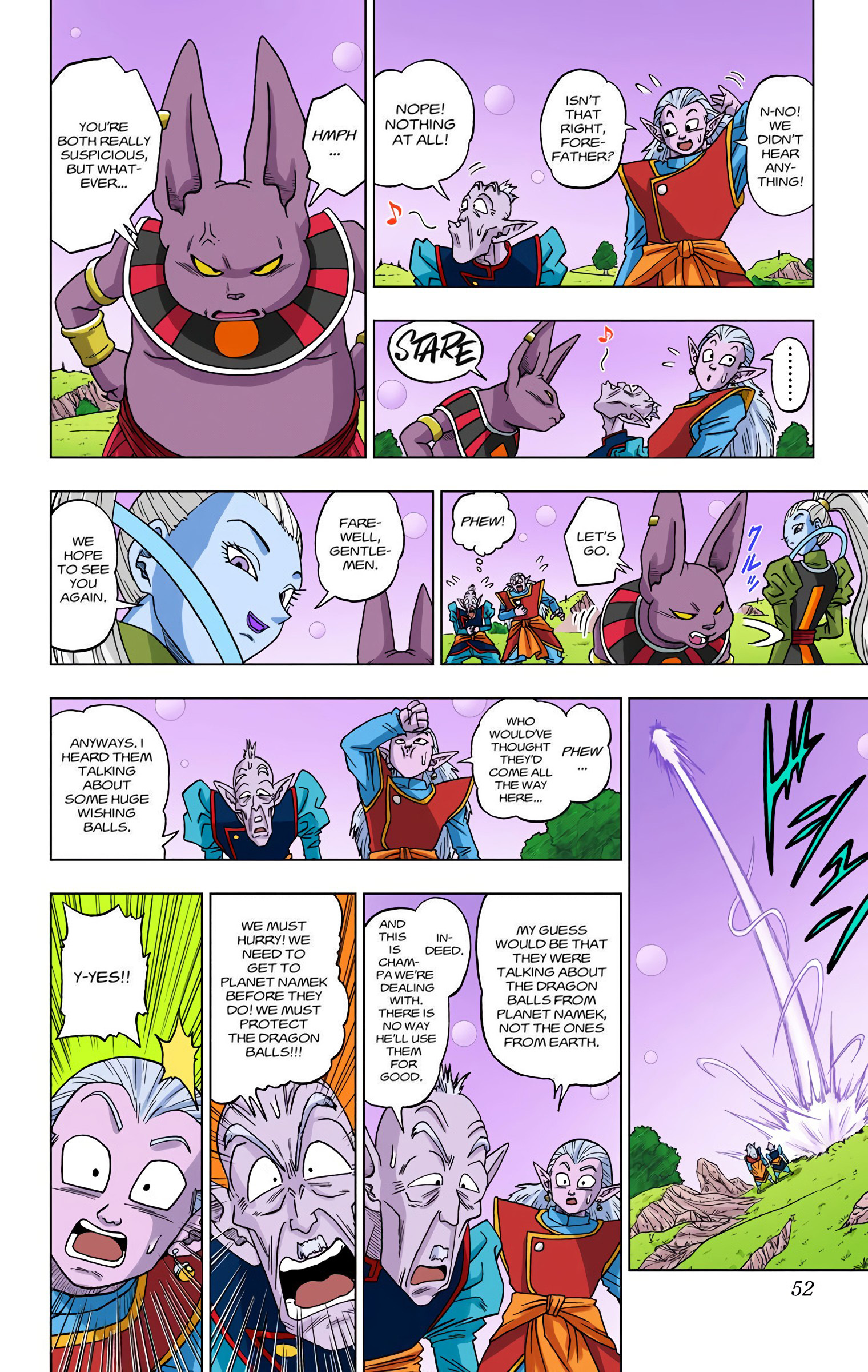 Dragon Ball Super (Colored)